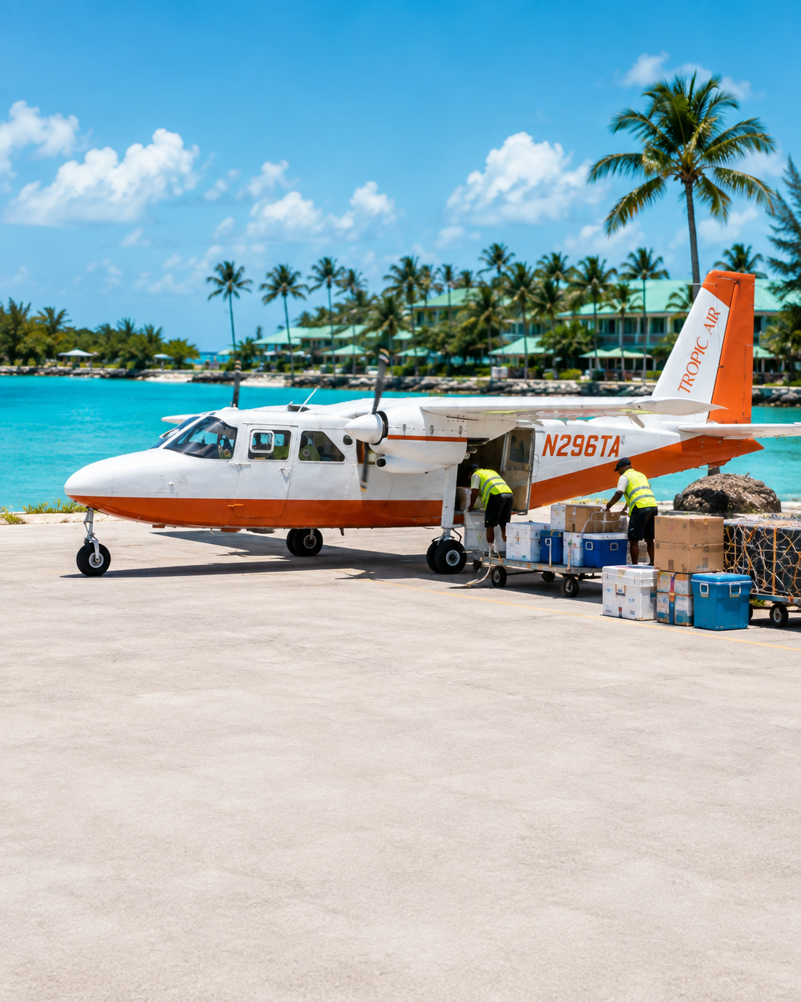 Cargo preparation and aircraft loading